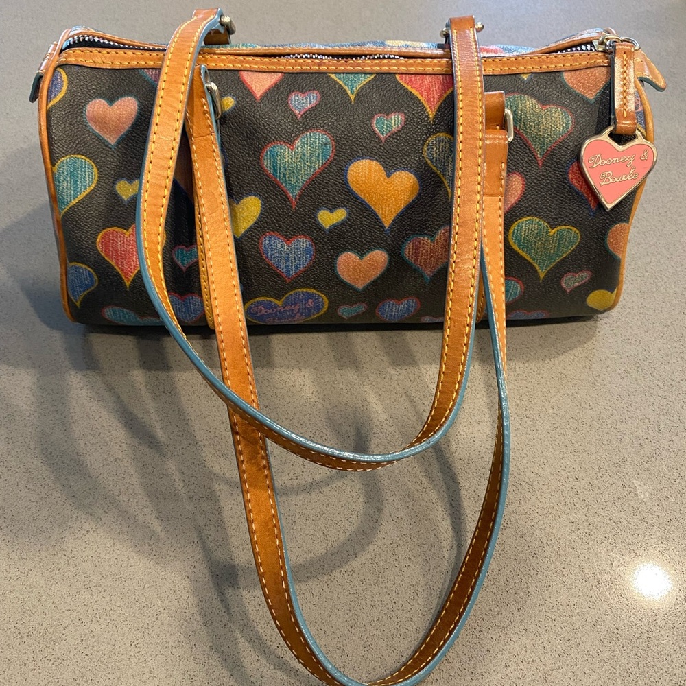 (SOLD) Dooney & Bourke Hearts bag